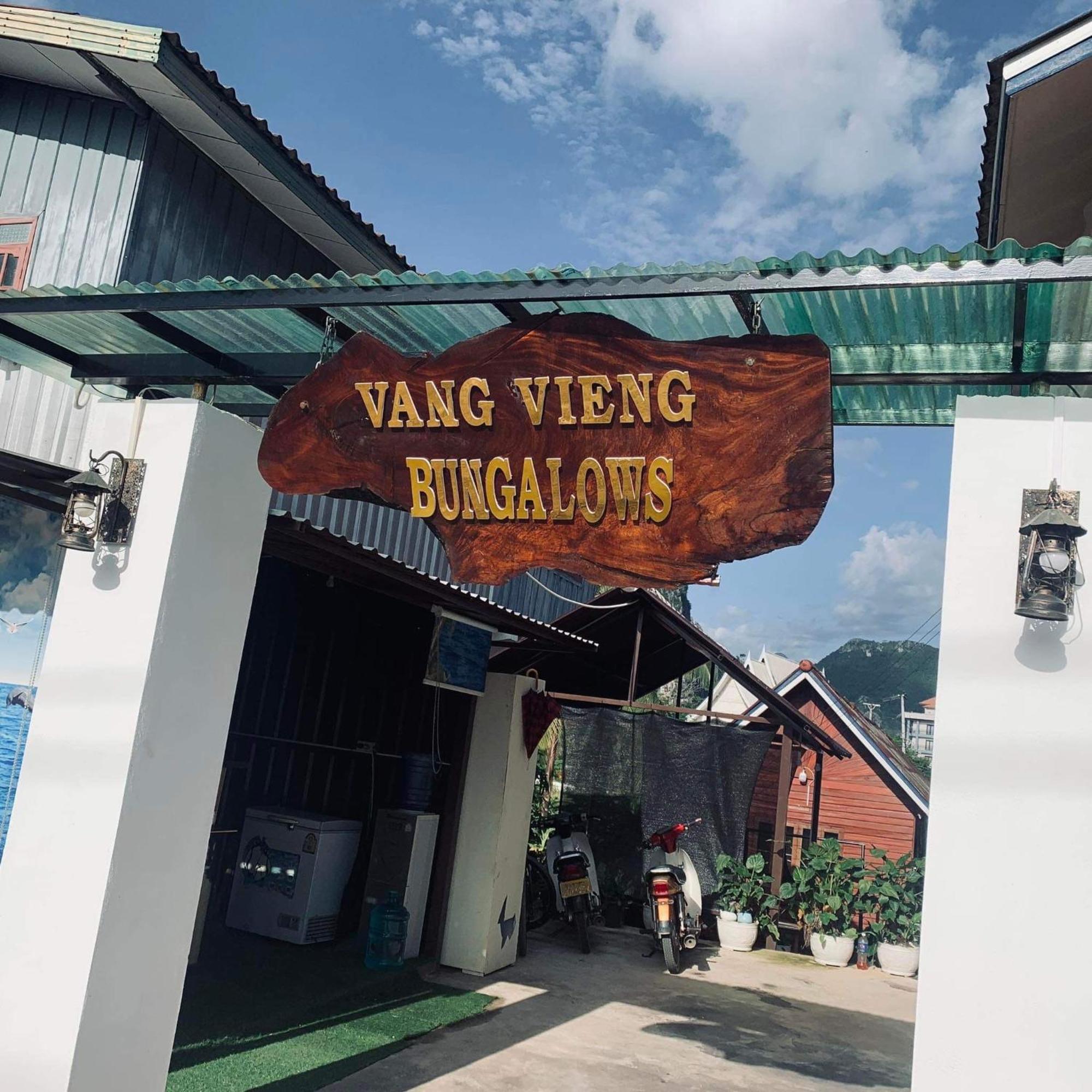 Vang Vieng Bungalows Exterior foto